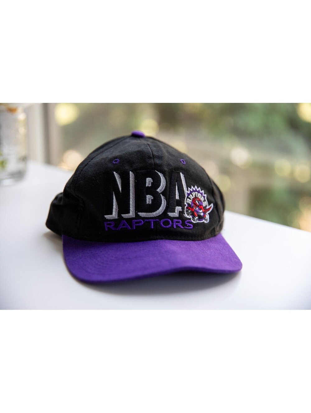 Toronto Raptors Vintage 90s ANNCO NBA Embroidered Strap Back - Men's One Size